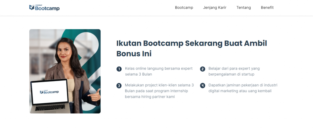 benefit bootcamp